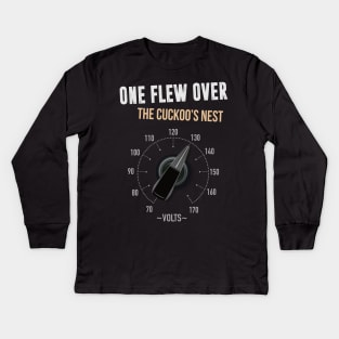 One Flew Over the Cuckoo's Nest - Alternative Movie Poster Kids Long Sleeve T-Shirt